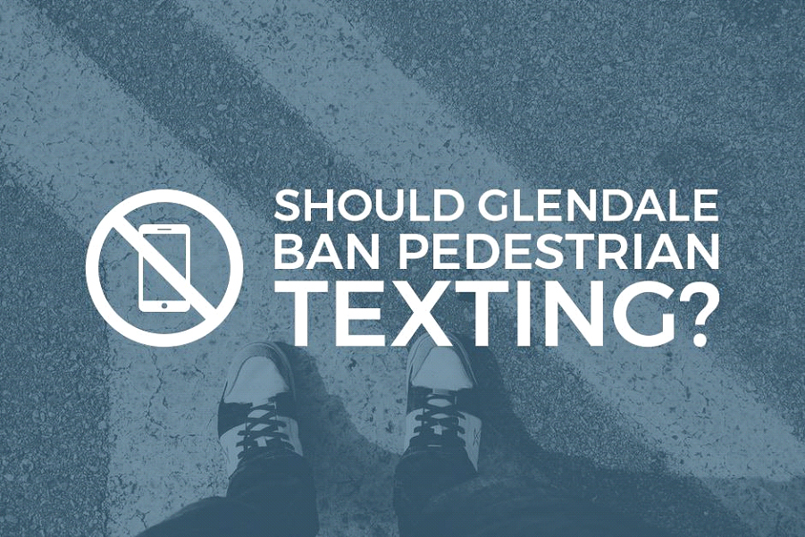 Glendale Pedestrian Texting Ban
