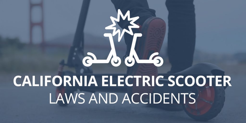 California Electric Scooter Laws and Accidents