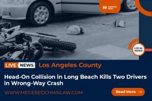 Head-On Collision in Long Beach