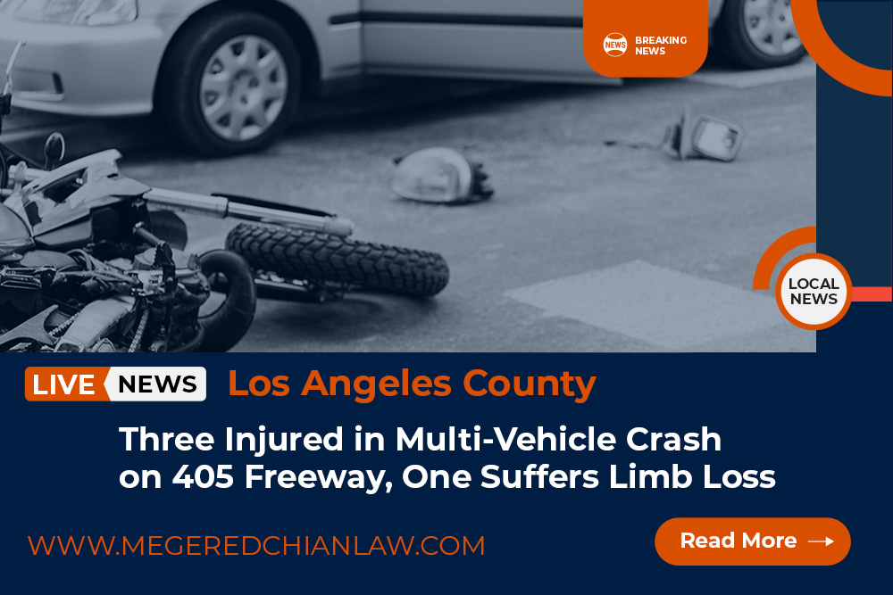 Multi-Vehicle Crash on 405 Freeway