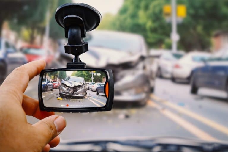 car accident dash cam