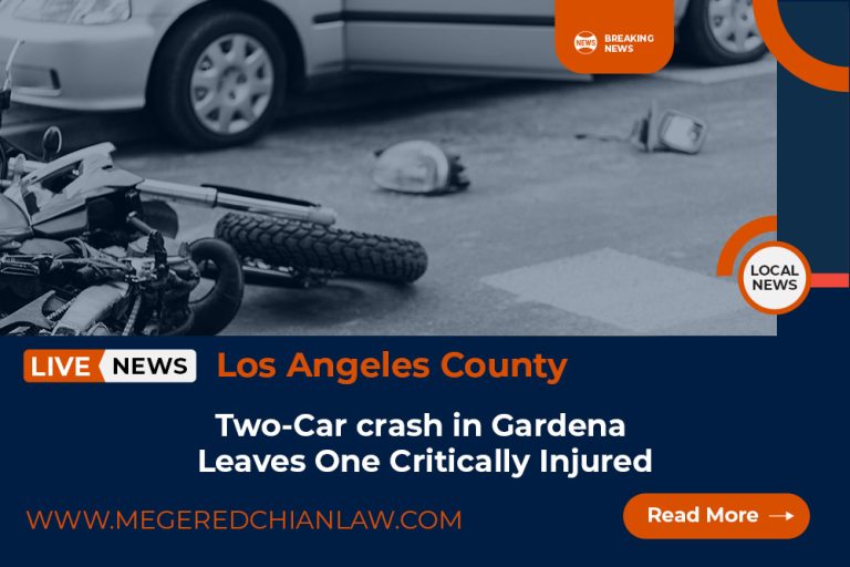 Two-Car crash in Gardena