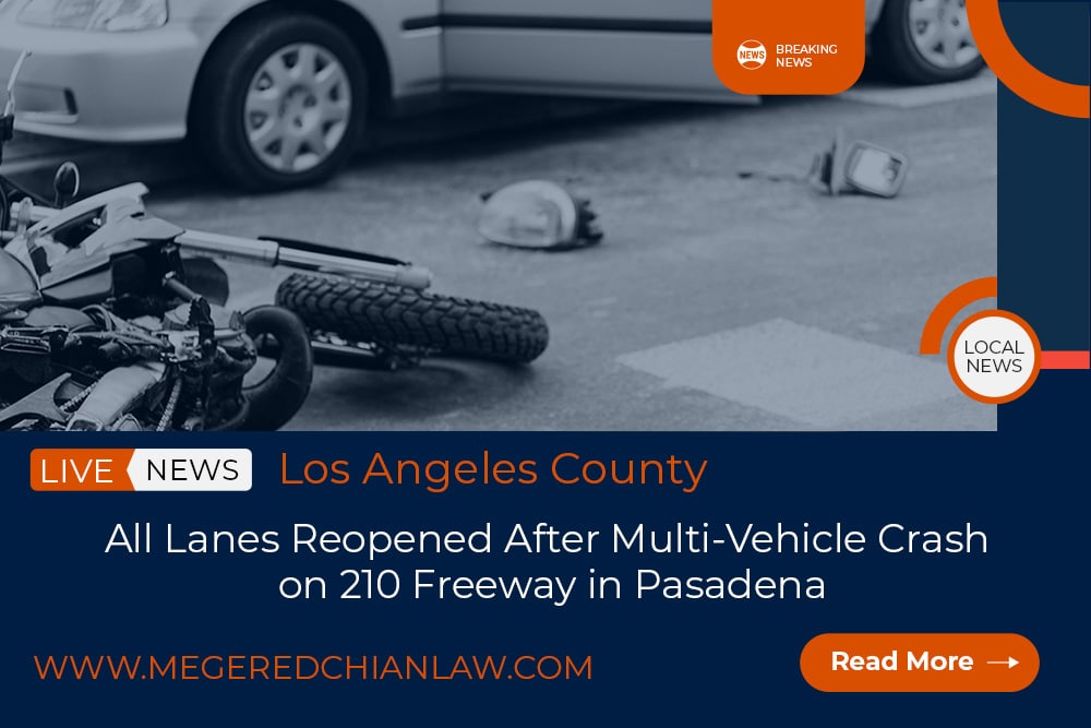 Multi-Vehicle Crash on 210 Freeway