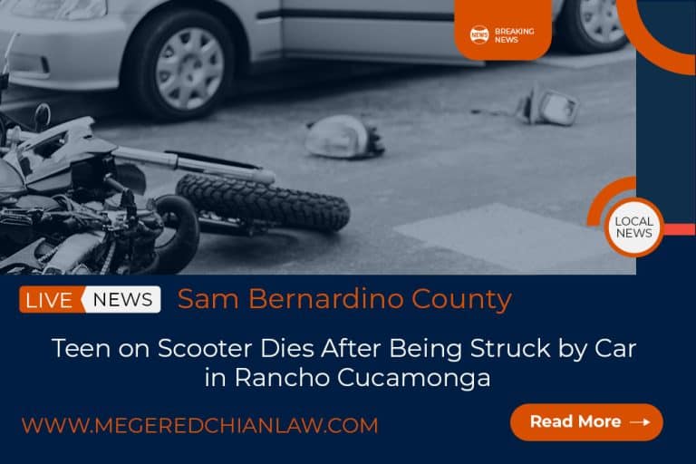 scooter accident Rancho Cucamonga