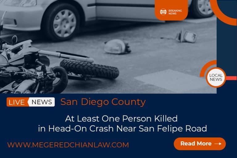 One Person Killed in Head-On Crash Near San Felipe Road