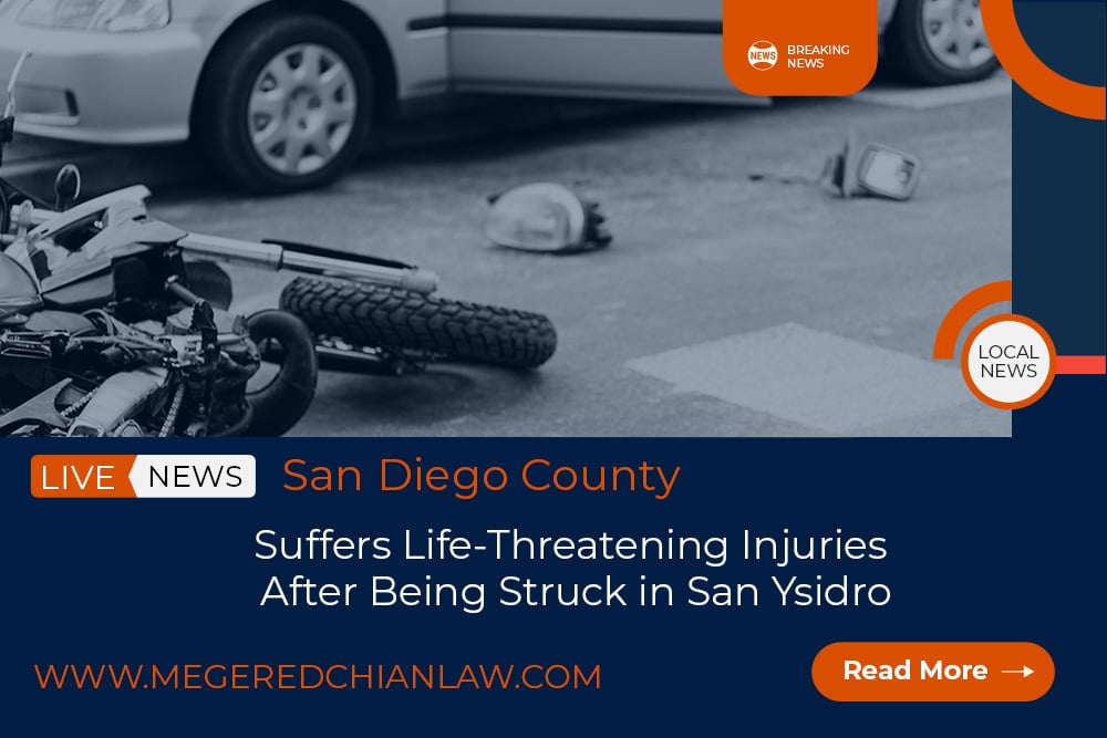 man Struck in San Ysidro