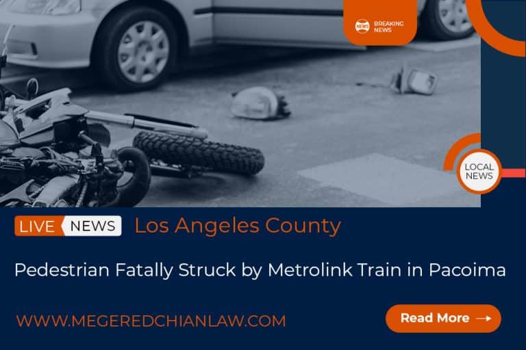Metrolink Train accident in Pacoima